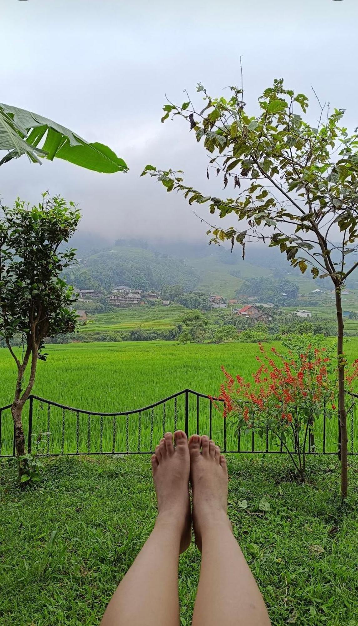 Sapa Bamboo Eco Guest House Bagian luar foto