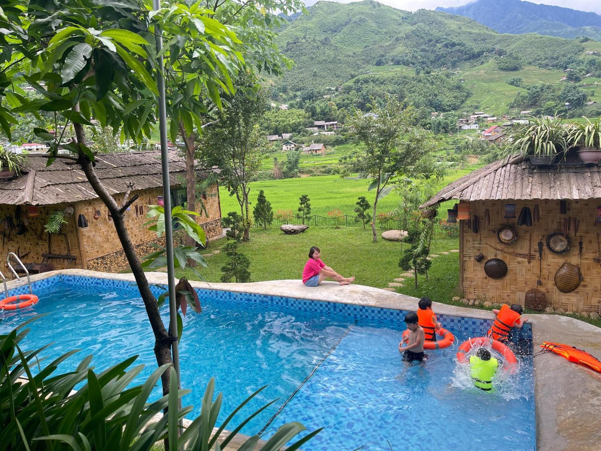 Sapa Bamboo Eco Guest House Bagian luar foto